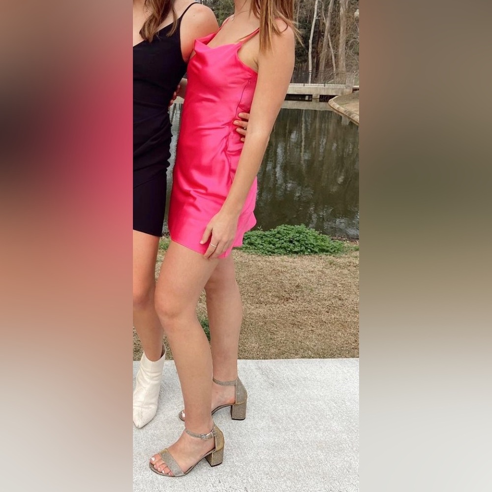 Pink mini dress from American threads